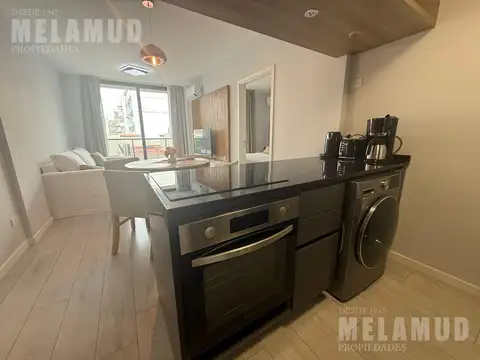 Departamento 2 ambientes con 1 baño