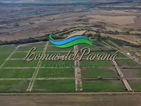 VENTA LOTE LOMAS DEL PARANA