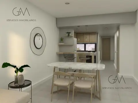 Departamento en Venta de 1 dormitorio