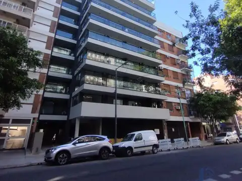 Alquiler departamento 2 ambientes. Frente. Balcón. Amenities -Villa Crespo