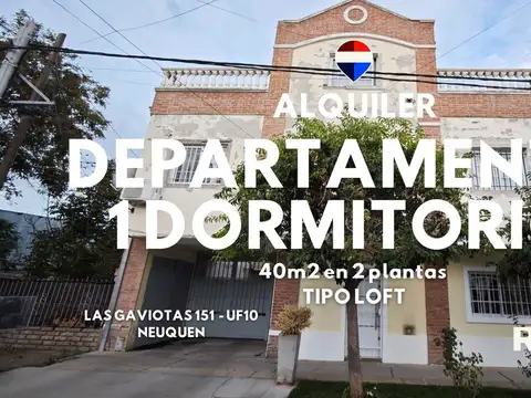 ALQUILER DEPARTAMENTO TIPO LOFT CANAL V NEUQUEN