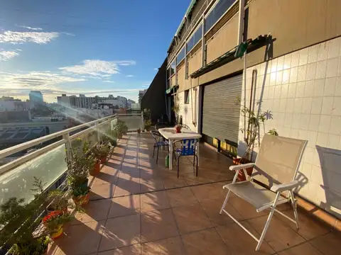 4 amb c/dependencia ATERRAZADO, un sueño, piso alto al FTE 