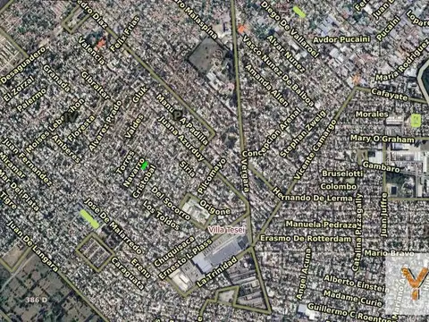 Terreno en Venta 29  mts Fondo