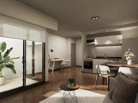 Departamento 3 ambientes con 2 baños