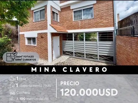 Venta De Casa De 2 Dormitorios Con Loft En Mina Clavero