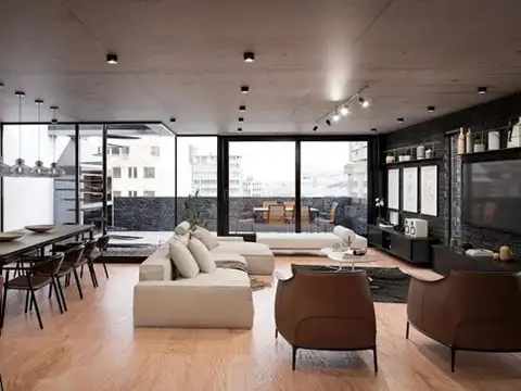 Departamento 2 ambientes con 1 baño