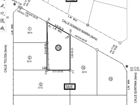 Terreno en Venta en Villa la Angostura, USD 40.000