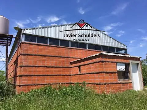 Galpón En El Parque Industrial De Mercedes.