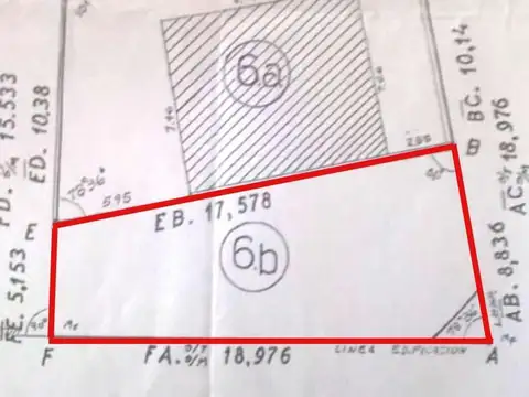 Terreno en Venta de 130,0 m2