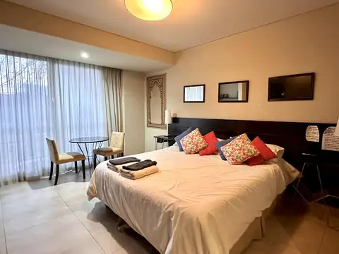 Departamento monoambiente con amenities muy luminoso