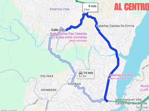 VENTA TERRENO 900 M2 VILLA ERNESTINA CARLOS PAZ