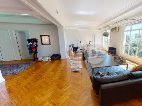 Departamento 4 ambientes en alquiler y venta con 2 cocheras y vista al río en Plaza San Martin