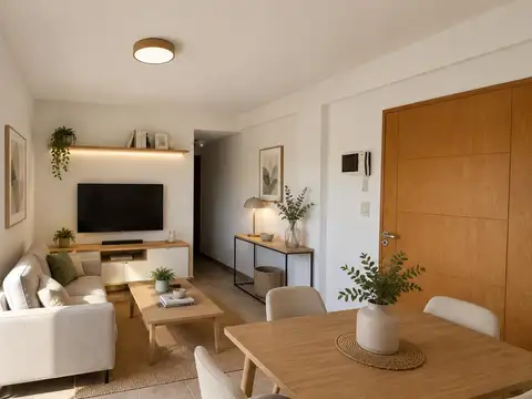 Departamento de 1 dormitorio con balcón en Echesortu