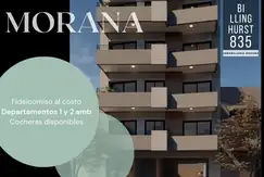 Emprendimiento en Almagro de 1 Dormitorios