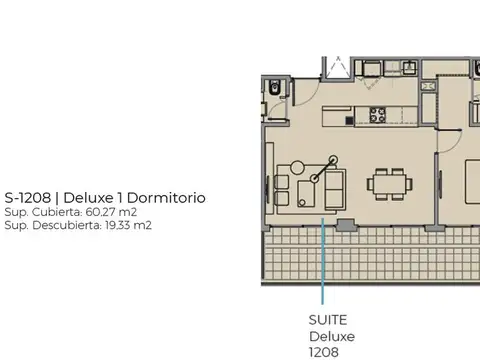 Departamento en Venta en Palermo Hollywood, USD 353.200