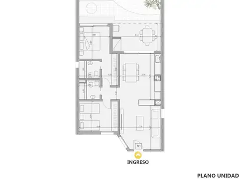 Departamento en Venta en Nuestra Señora De Lourdes, Rosario