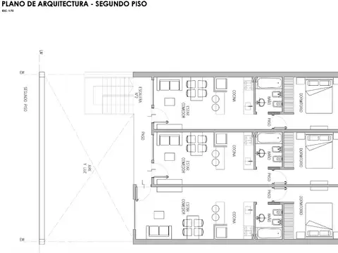 DEPARTAMENTO 2 AMB -  2° PISO AL FRENTE - CON BALCON - ENTREGA INMEDIATA