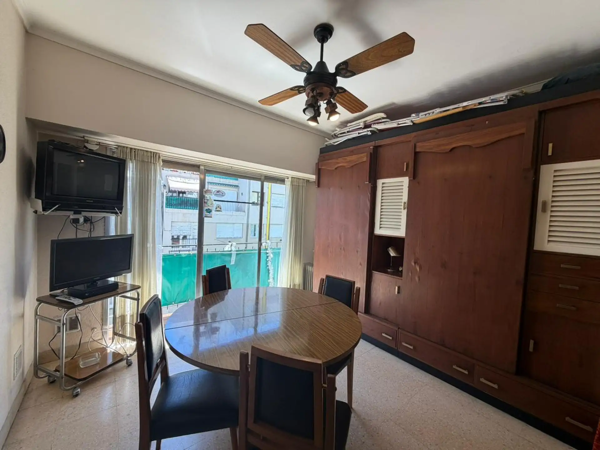 Depto 1 amb dividido con balcón, 32m² en Zona Centro