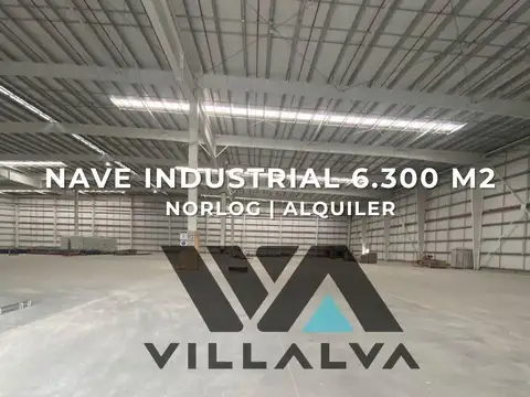 Alquiler Nave Industrial de 6.385 m² en Norlog, Benavidez.