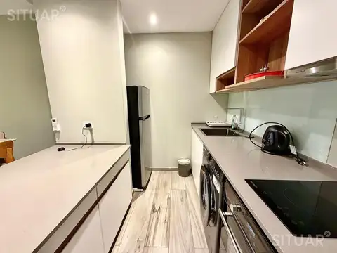 Venta de monoambiente amoblado en Caballito