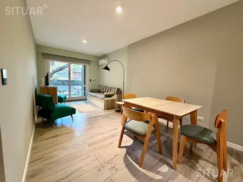 Venta de monoambiente amoblado en Caballito