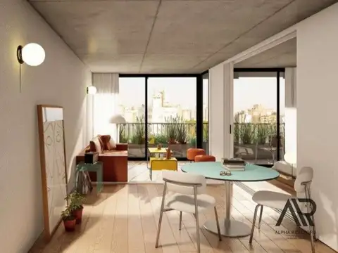 Apartamento en venta de 1 dormitorio en Punta Carretas. En Obra