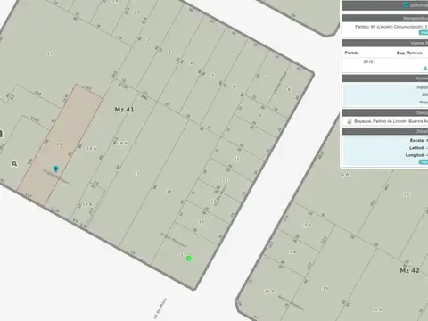 Terreno en venta - 675mts2 - Lincoln