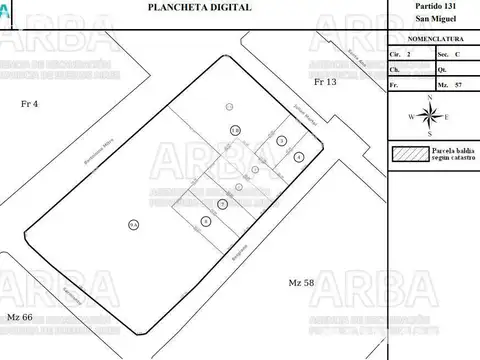 Terreno en Venta en San Miguel, USD 1.490.000
