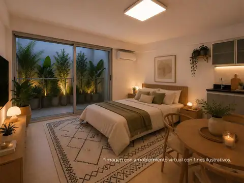 Departamento en Venta de 1 dormitorio