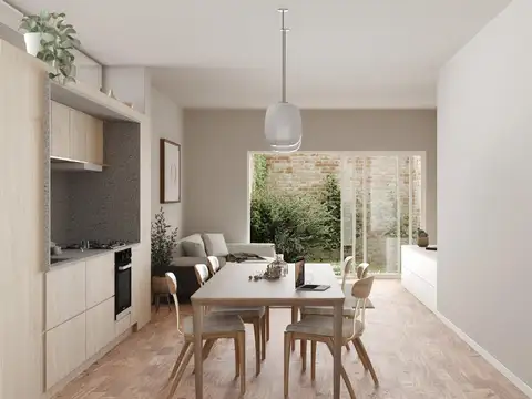 Venta casa pasillo 2 dormitorios Pichincha Rosario