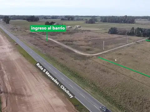Campo de 1 ha sobre Ruta 5 - Mercedes.