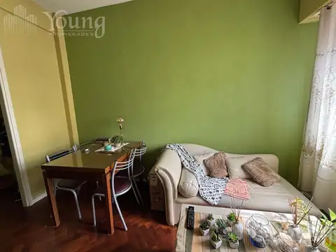 Departamento 2 ambientes con 1 baño