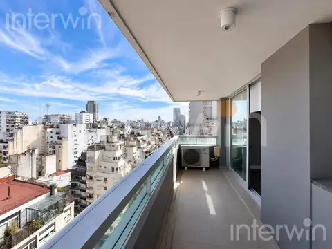 Departamento en Alquiler - 2 ambientes - Balcón - Cochera - Recoleta - Torre Decó