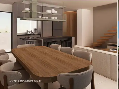 Departamento en Venta con 1 cocheras