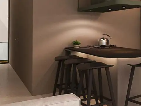 Departamento 3 ambientes con 1 baño