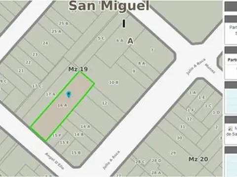 Terreno en Venta en San Miguel, Partido de San Miguel