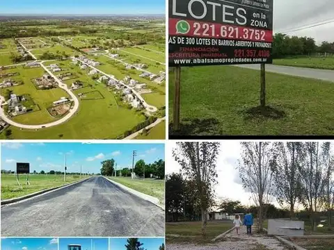Lotes en VENTA | Barrios Abiertos y Privados | City Bell - Gonnet - Hernández - Gorina