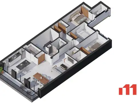 Departamento en Venta en Abasto, USD 67.200