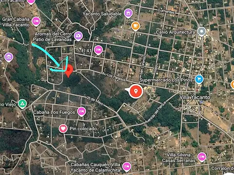 Terreno en Venta en Yacanto Calamuchita, USD 36.000