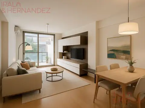 Alquiler Departamento de 3 Ambientes con Terraza Propia y Dependencia - Cochera - Urquiza R