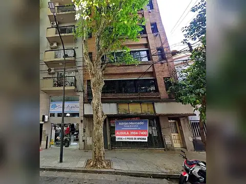 Edificio comercial en block – Villa Crespo – Local de 285 m²   5 plantas de oficinas