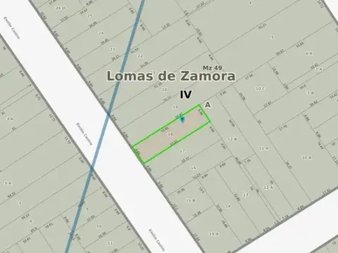 Terreno en Venta en Lomas de Zamora, USD 87.000