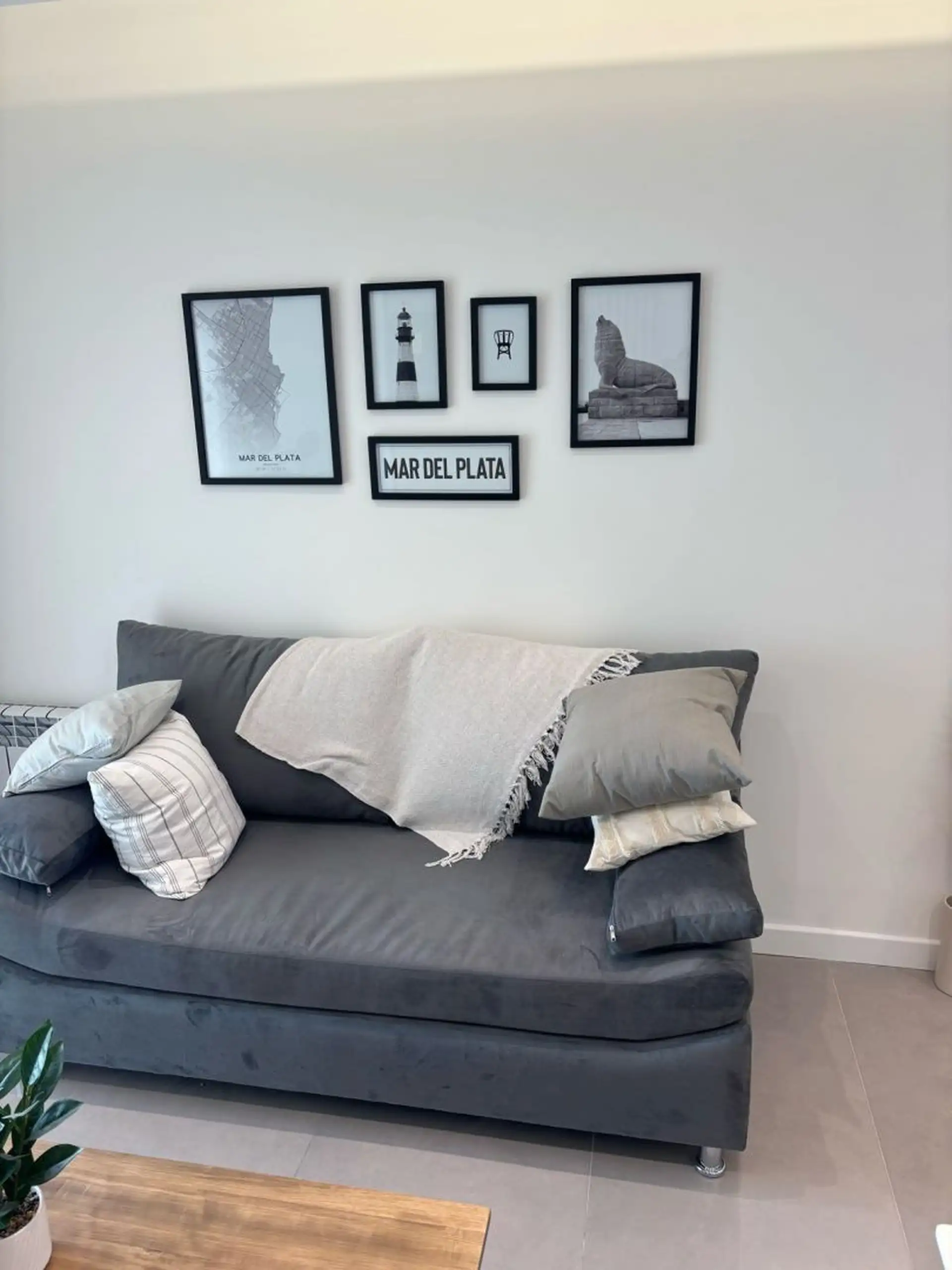 Departamento 3 amb, 72m² en Macrocentro con balcón y vista al mar