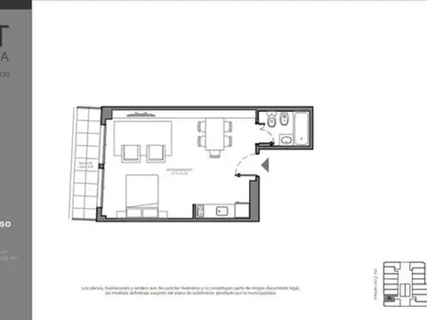 DEPARTAMENTO 1 AMB VENTA BALVANERA BALCON CORRIDO