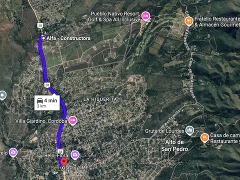 Terreno en Venta en Villa Giardino, USD 17.000