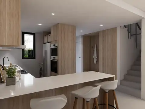 Casa 4 ambientes con 2 baños