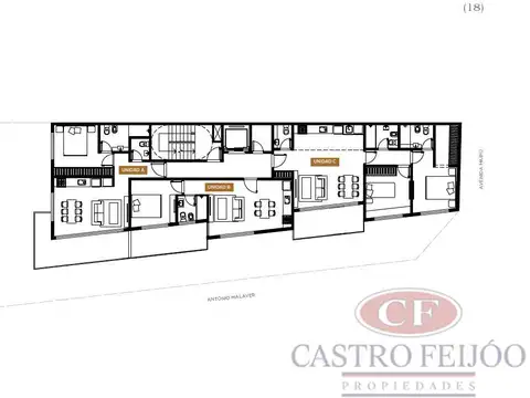 Departamento en Venta en Vicente López, USD 295.000