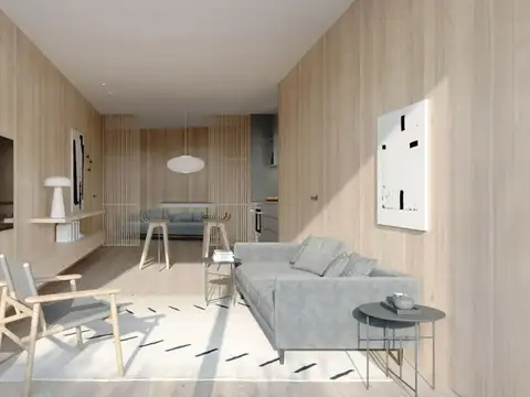 Departamento 3 ambientes con 2 baños