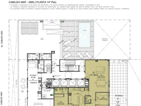 Departamento en Venta de 3 ambientes