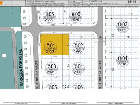 Terreno en Venta en Pergamino, USD 96.885